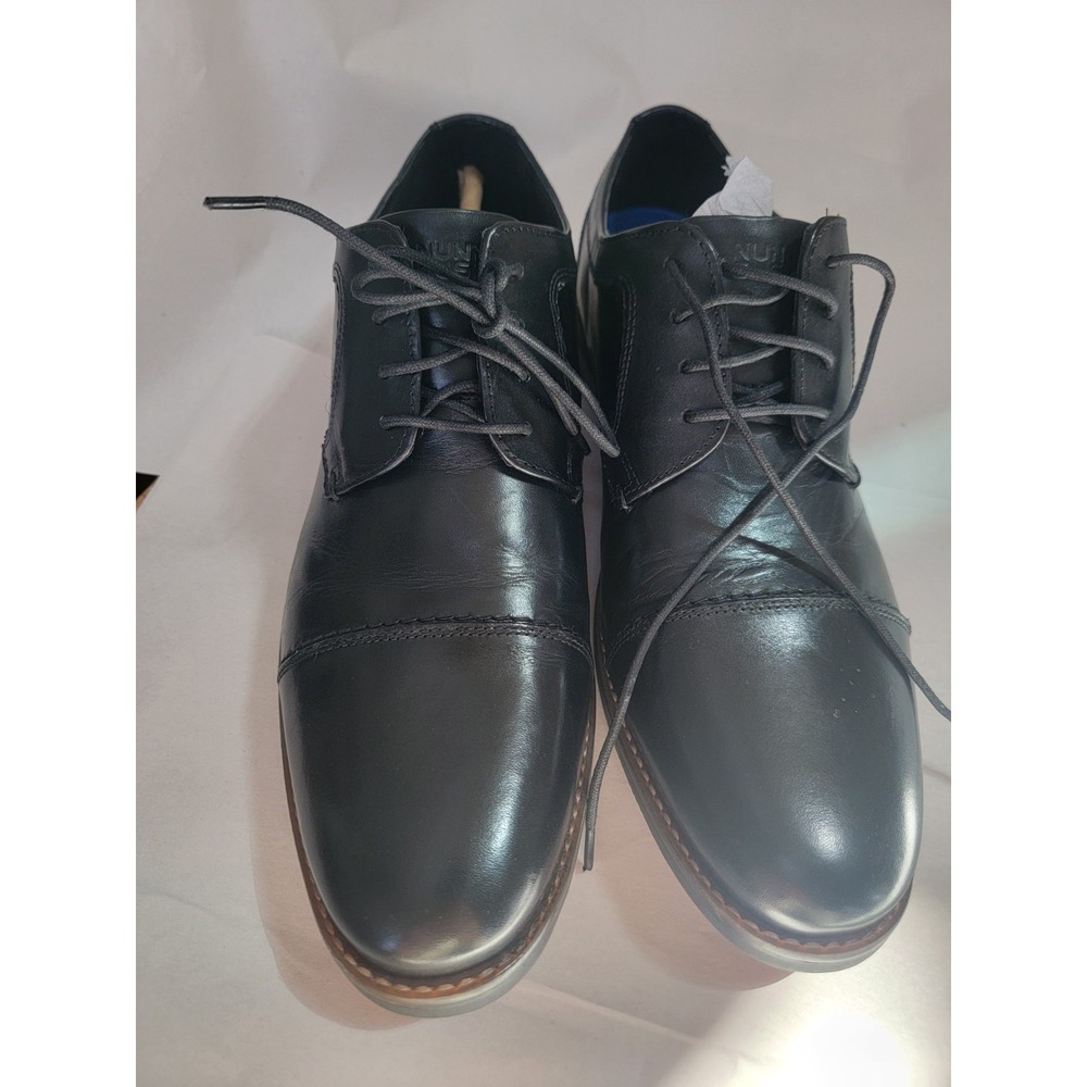 Nunn Bush Men's TW Flex Black Comfort Gel  Oxford Size: 10.5